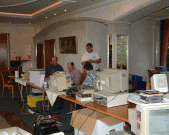 Konzentrierte Blicke