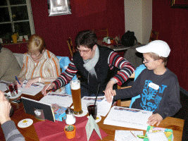 Im Wolfhager Bistro 'Pierrot'