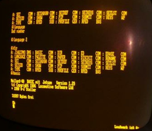 Mein kleiner Bernsteinmonitor liebt den Joyce, das Bild ist glockenklar!