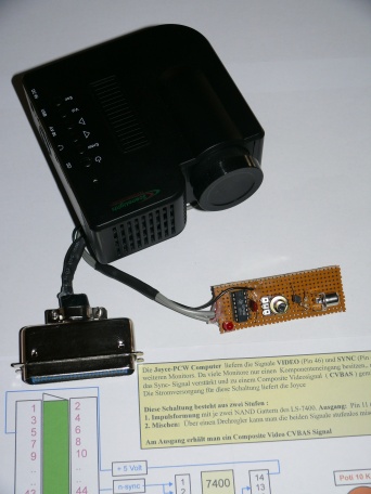 Ein Beamer f&uuml;r den JOYCE